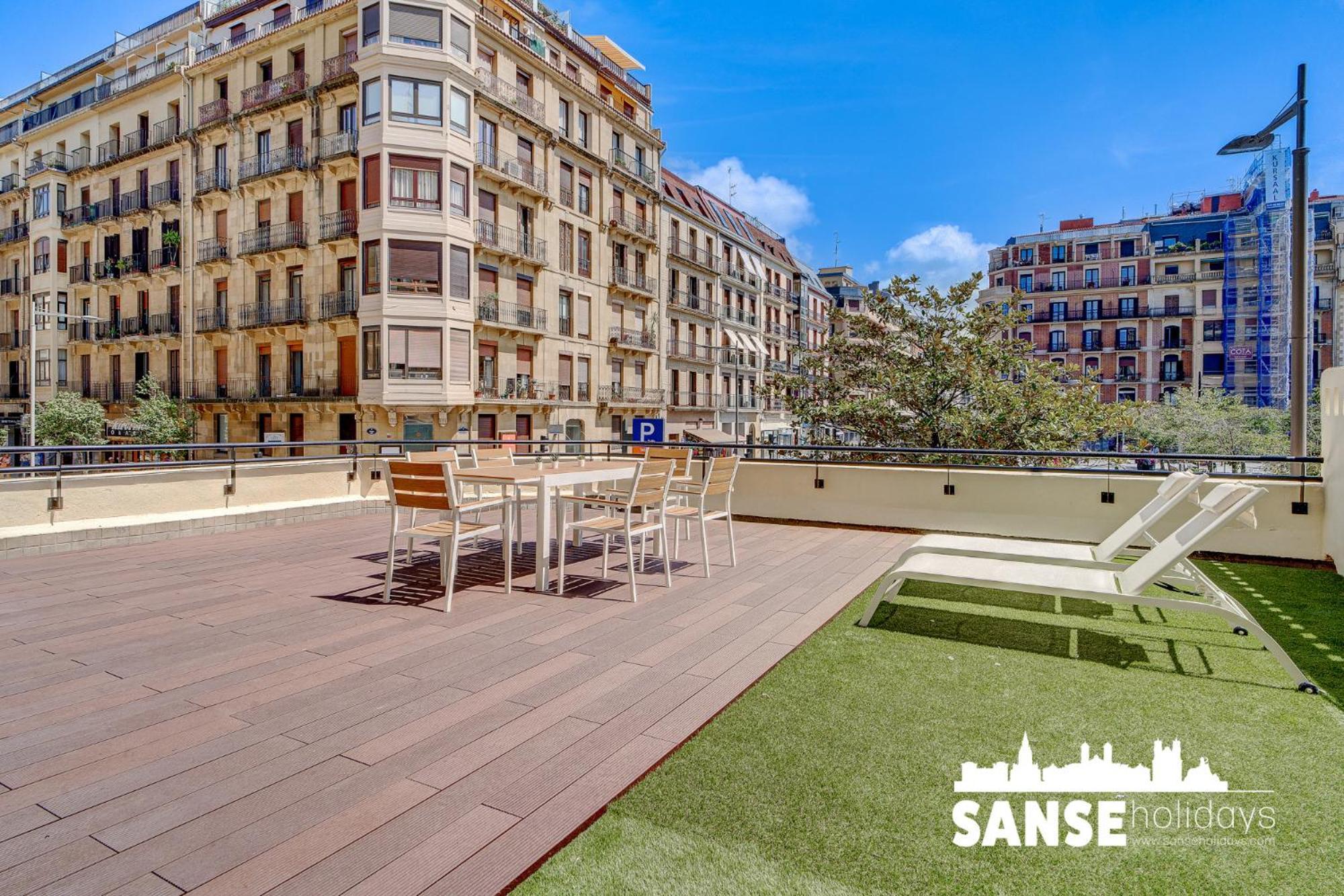 Apartamentos Gran Via By Sanse Holidays San Sebastián Exterior foto